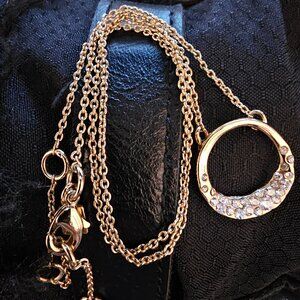 ALEXIS BITTAR Stunning Gold and Crystal 8" Necklace